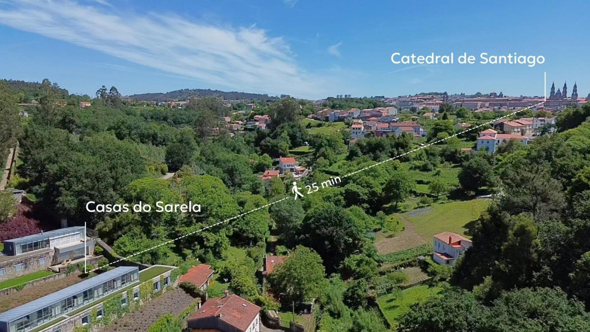 Ferienwohnung Casas Do Sarela By Upper Luxury Housing Santiago de Compostela Exterior foto