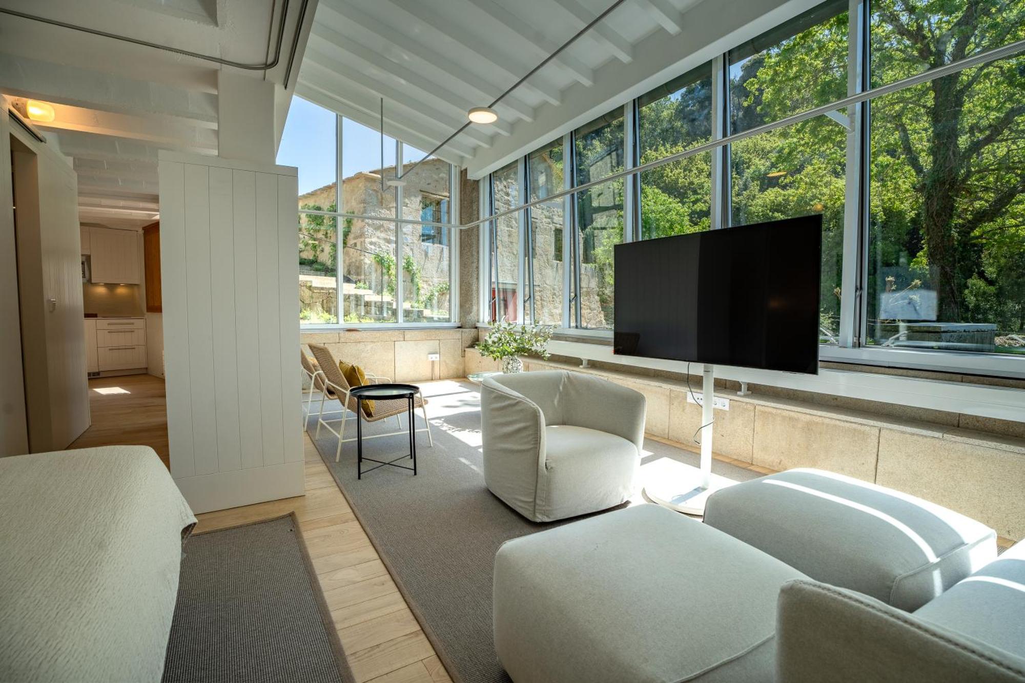 Ferienwohnung Casas Do Sarela By Upper Luxury Housing Santiago de Compostela Exterior foto